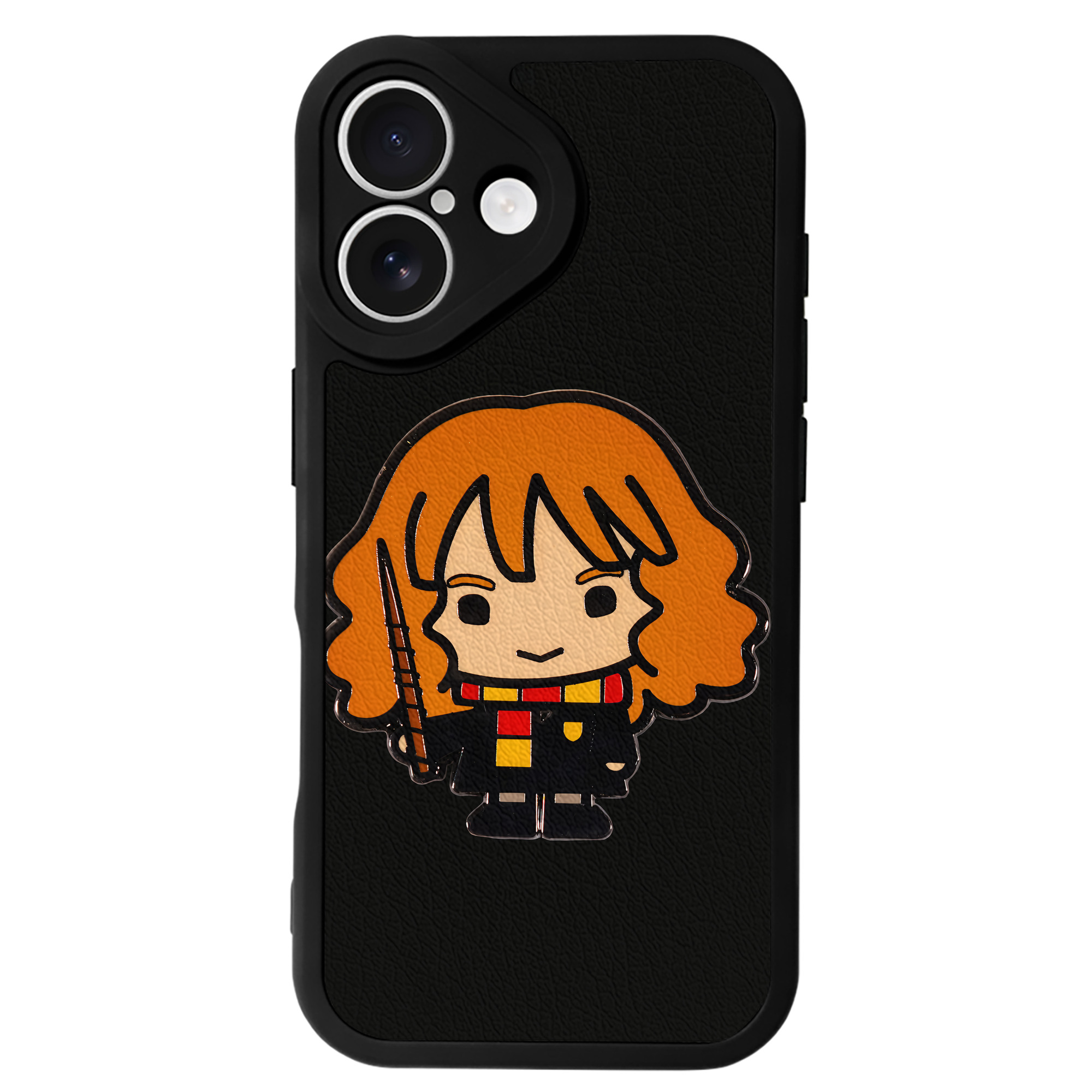 （画像用） Harry Potter ハリー・ポッターシリーズ 【iPhone 16シリーズ対応】シリコンスマホケース（レザー調） 材質：シリコン
